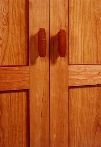 Panels, molding and handles. Panels, molding and handles.